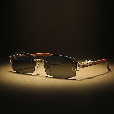 GAFAS DE MADERA CARTIER